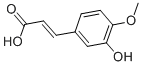 3-Hydroxy-4-methoxycinnamic acid