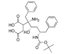 (2S,3S,5S)-2-Amino-3-hydroxy-5-(tert-butoxy carbonyl)amino-1,6-diphenyl hemi succinic acid salt