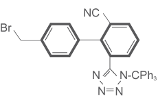 5[4-Bromomethyl-(1,1-biphenyl)-2-yl]-1-triphenylmethyl-1H-tetrazole