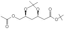 (4R-Cis)-6-[(acetyloxy)methyl]-2,2-dimethyl-1,3-dioxane-4-acetic acid,1,1-dimethylethyl ester