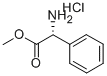 Benzeneacetic acid, a-amino-, methyl ester,hydrochloride (1:1), (aS)-