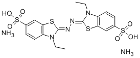 Diammonium 2,2-azino-bis(3-ethylbenzothiazoline-6-sulfonate)