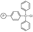 Trityl chloride resin