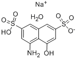 8-Amino-1-naphthol-3,6-disulfonic acid monosodium salt monohydrate