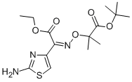 Ethyl 2-(2-aminothiazole-4-yl)-2-(1-tert-butoxycarbonyl-1-methylethoxyimino)acetate