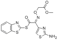 (S)-2-Benzothiazolyl (Z)-2-(2-aminothiazole-4-yl)-2methoxycarbonylmethoxyiminothioacetate