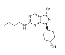 (1r,4r)-4-(3-bromo-6-(butylamino)-1H-pyrazolo[3,4-d]pyrimidin-1-yl)cyclohexanol