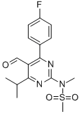 4-(4-Fluorophenyl)-6-isopropyl-2-[(N-methyl-n-methylsulfonyl)amino] pyrimidine-5-yl-methanol