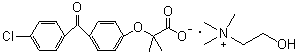 Choline fenofibrate