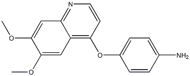 4-[(6,7-Dimethoxyquinolin-4-yl)oxy]aniline