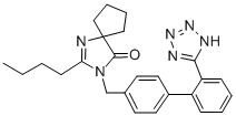 3-Butyl-2-[[4-[2-(2H-tetrazol-5-yl)phenyl]phenyl]methyl]-2,4-diazaspiro[44]non-3-en-1-one