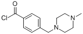 4-((4-methylpiperazin-1-yl)methyl)benzoyl chloride