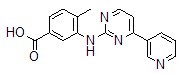 4-Methyl-3-[[4-(3-pyridinyl)-2-pyrimidinyl]amino]benzoic acid