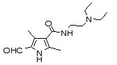 5-Formyl-2,4-dimethyl-1H-pyrrole-3-carboxylic acid (2-diethylamino-ethyl)-amide