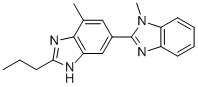 1,7-Dimethyl-2-propyl-1H,3H-2,5-bibenzo[d]imidazole