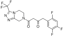 1-(3-(Trifluoromethyl)-5,6-dihydro-[1,2,4]triazolo[4,3-a]pyrazin-7(8H)-yl)-4-(2,4,5-trifluorophenyl)butane-1,3-dione