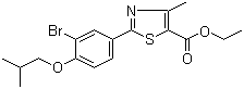 Ethyl 2-(3-bromo-4-isobutoxyphenyl)-4-methylthiazole-5-carboxylate