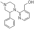 1-(3-Hydroxymethylpyridin-2-yl)-4-methyl-2-phenylpiperazine